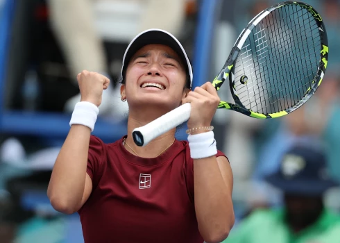 Aļonas Ostapenko pāridarītāja Eala pārsteidz arī otro raketi Švjonteku un spēlēs Maiami “WTA 1000” turnīra pusfinālā