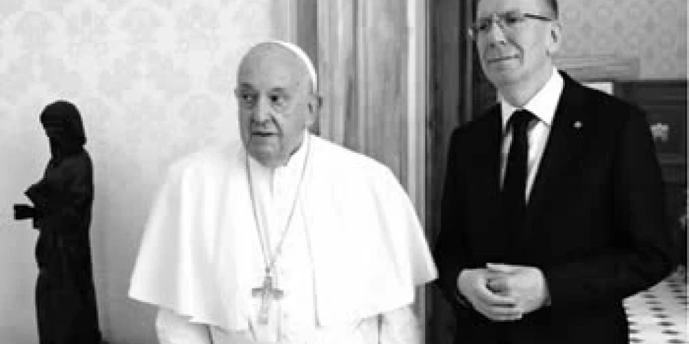 “Viņa ļoti pietrūks”: Edgars Rinkēvičs pauž līdzjūtību saistībā ar Romas pāvesta Franciska nāvi “Viņa ļoti pietrūks”: Edgars Rinkēvičs pauž līdzjūtību saistībā ar Romas pāvesta Franciska nāvi