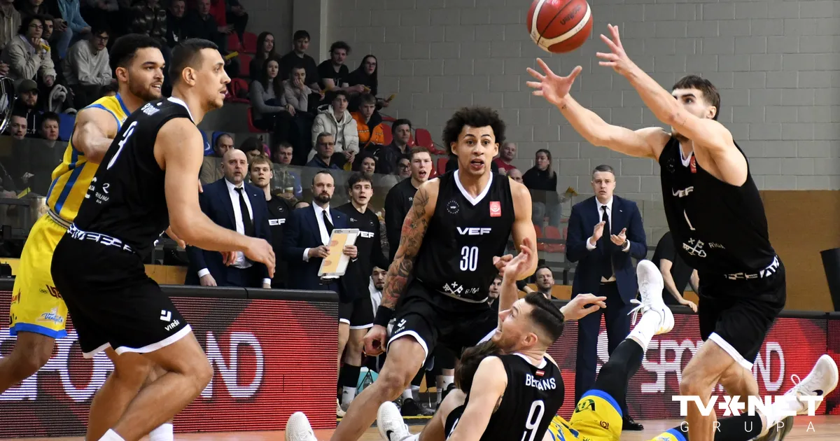 Pirmajā Latvijas Basketbola līgas finālspēlē “VEF Rīga” uzvar “Ventspili” Pirmajā Latvijas Basketbola līgas finālspēlē “VEF Rīga” uzvar “Ventspili”